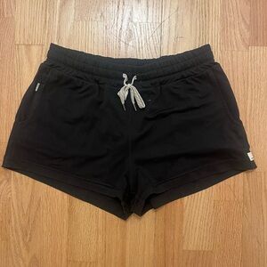 Vuori Black Women's Athletic Shorts